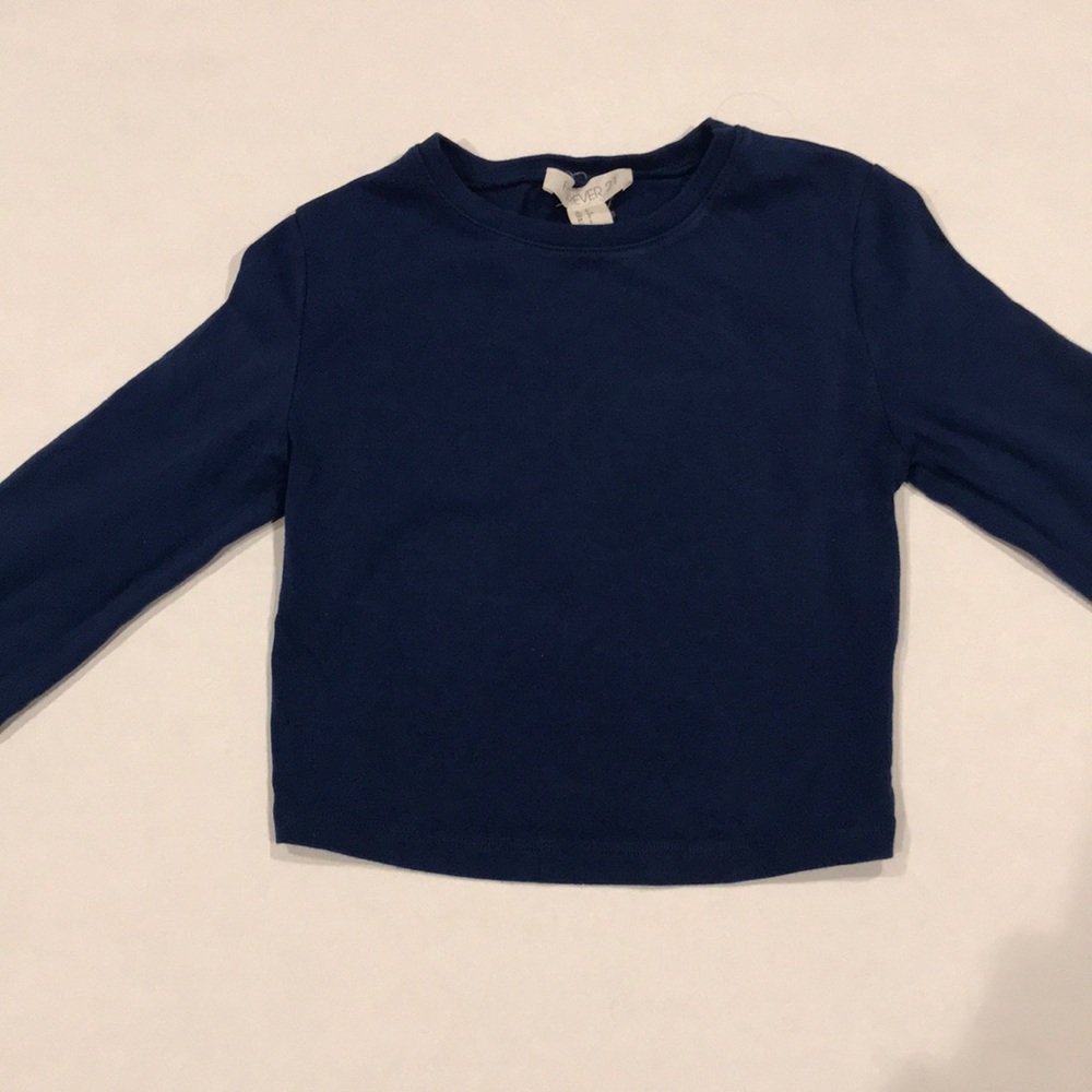 Long Sleeve Crop Top